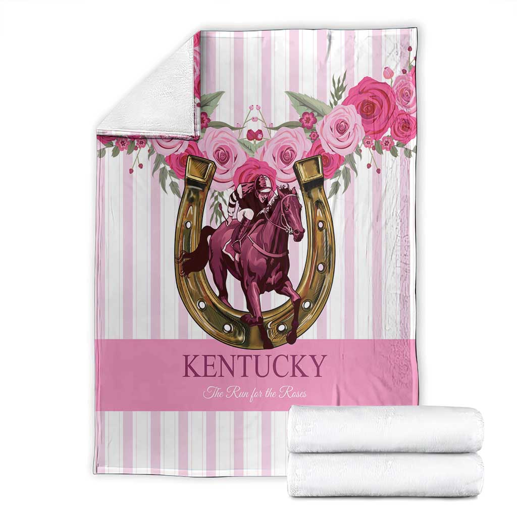 Kentucky Horse Racing Blanket Run For The Rose