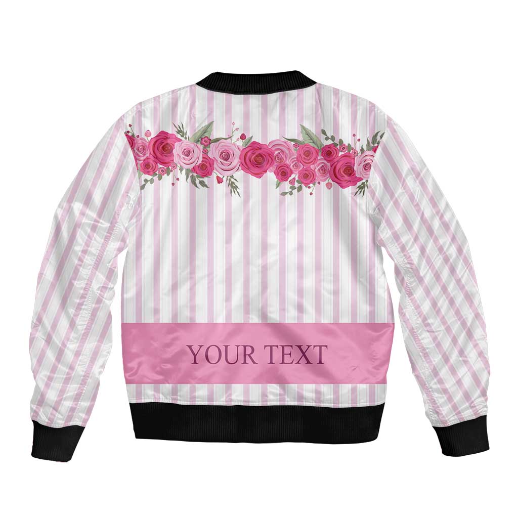 Personalized Kentucky Horse Racing Bomber Jacket Run For The Rose