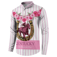 Personalized Kentucky Horse Racing Button Sweatshirt Run For The Rose