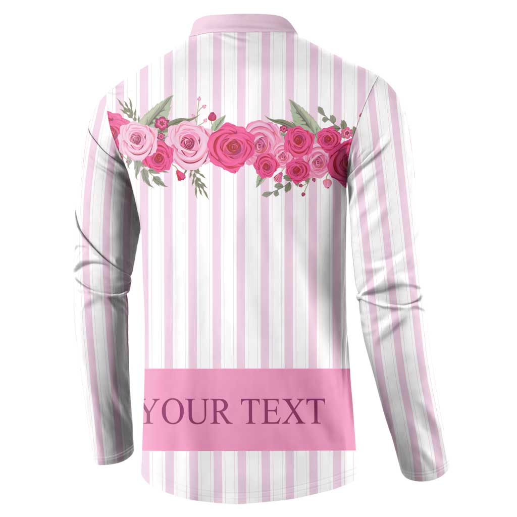 Personalized Kentucky Horse Racing Button Sweatshirt Run For The Rose