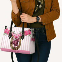 Kentucky Horse Racing Leather Bag Run For The Rose