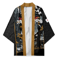 Custom Baseball Japan Samurai Kimono Black Grunge Vintage