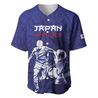 Custom Japan Samurai Blue 2026 Football Baseball Jersey Go Champion