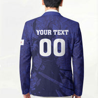Custom Japan Samurai Blue 2026 Football Blazer Go Champion
