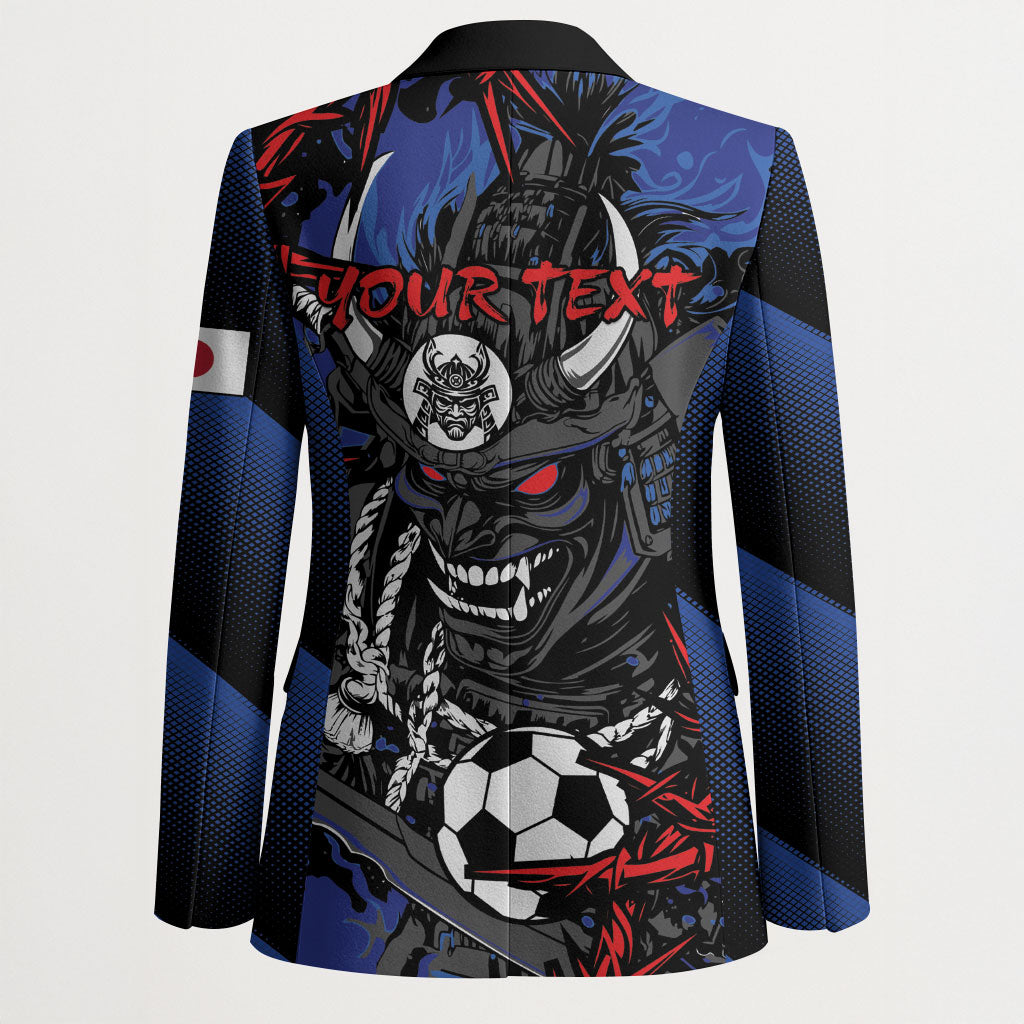 Personalised Japan Samurai 2026 Football Blazer Come To Fight