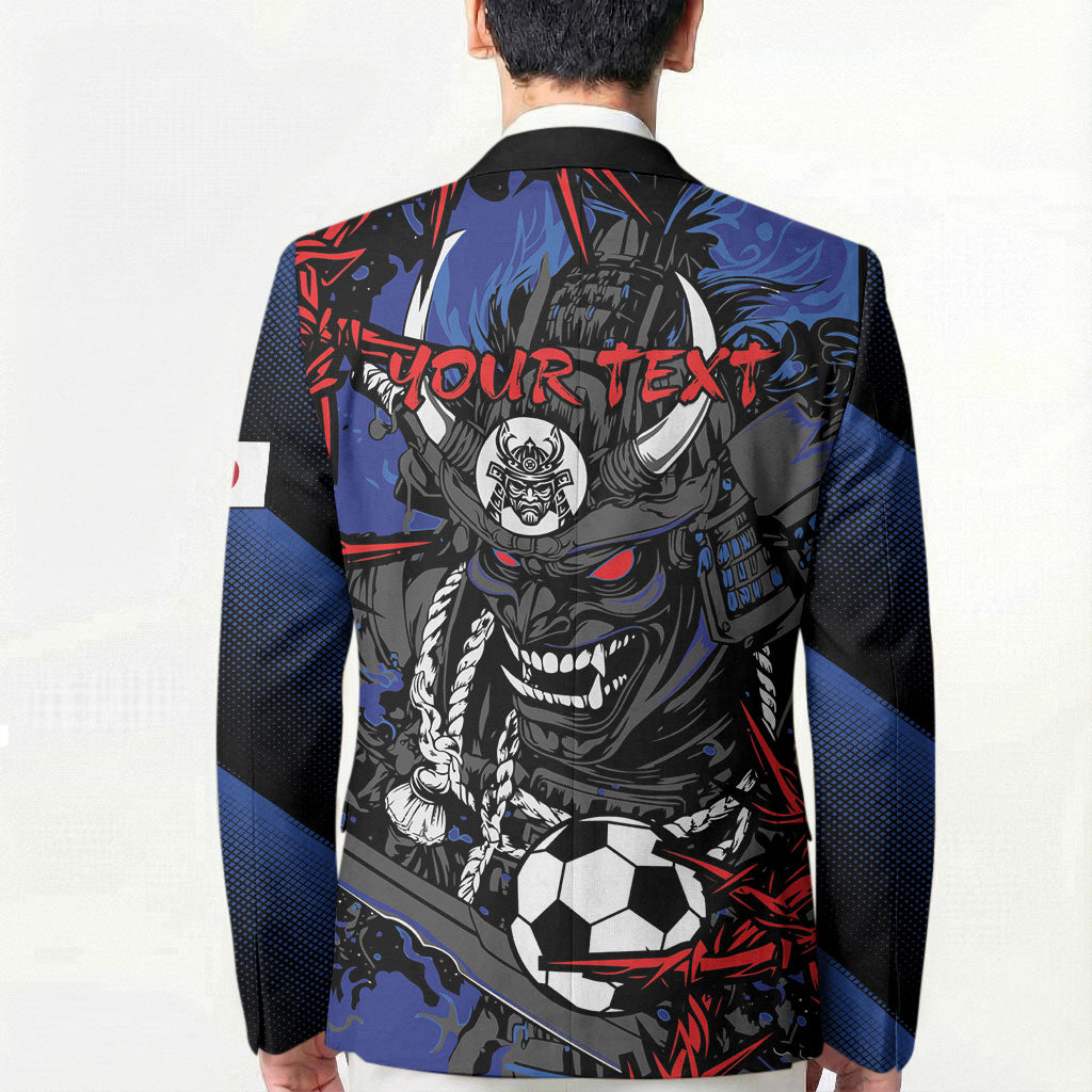 Personalised Japan Samurai 2026 Football Blazer Come To Fight