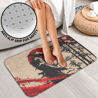 Personalised Japan Samurai Vintage Bathroom Set Honor Defines Strength