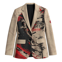Personalised Japan Samurai Vintage Blazer Honor Defines Strength