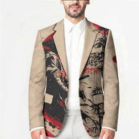 Personalised Japan Samurai Vintage Blazer Honor Defines Strength