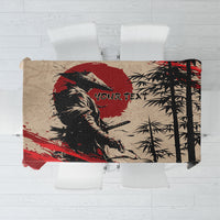 Personalised Japan Samurai Vintage Tablecloth Honor Defines Strength