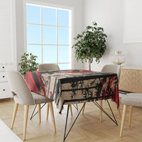 Personalised Japan Samurai Vintage Tablecloth Honor Defines Strength