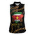 Suriname Keti Koti Women Sleeveless Polo Shirt Kettingsnijden Prisiri Manspasi - Wonder Print Shop