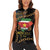 Suriname Keti Koti Women Sleeveless Polo Shirt Kettingsnijden Prisiri Manspasi - Wonder Print Shop