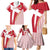 Custom Danmark 2024 Football Family Matching Mermaid Dress and Hawaiian Shirt We are Red We are White We are Danish Dynamite - Wonder Print Shop