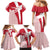 Custom Danmark 2024 Football Family Matching Mermaid Dress and Hawaiian Shirt We are Red We are White We are Danish Dynamite - Wonder Print Shop