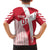 Custom Danmark 2024 Football Family Matching Short Sleeve Bodycon Dress and Hawaiian Shirt We are Red We are White We are Danish Dynamite - Wonder Print Shop