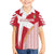 Custom Danmark 2024 Football Family Matching Short Sleeve Bodycon Dress and Hawaiian Shirt We are Red We are White We are Danish Dynamite - Wonder Print Shop