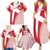 Custom Danmark 2024 Football Family Matching Summer Maxi Dress and Hawaiian Shirt We are Red We are White We are Danish Dynamite - Wonder Print Shop