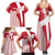 Custom Danmark 2024 Football Family Matching Summer Maxi Dress and Hawaiian Shirt We are Red We are White We are Danish Dynamite - Wonder Print Shop