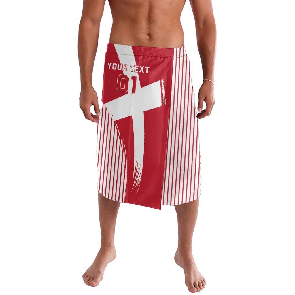 Custom Danmark 2024 Football Lavalava We are Red We are White We are Danish Dynamite - Wonder Print Shop