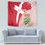 Danmark 2024 Football Tapestry We are Red We are White We are Danish Dynamite