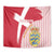 Danmark 2024 Football Tapestry We are Red We are White We are Danish Dynamite