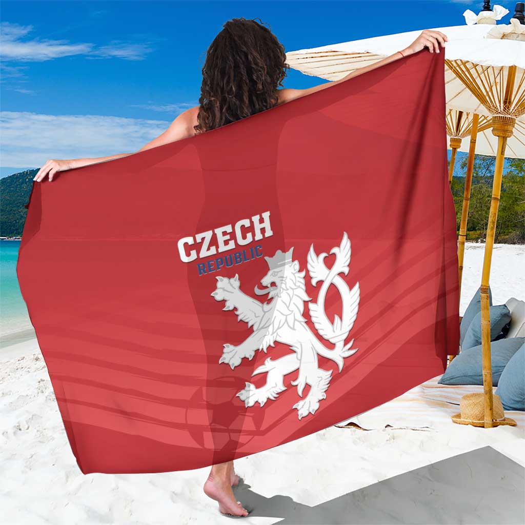 Czech Republic 2024 Football Sarong Jeden Tym Jeden Cil Czechia - Wonder Print Shop