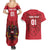 Custom Austria 2024 Football Couples Matching Summer Maxi Dress and Hawaiian Shirt Das Team Go Champions - Wonder Print Shop