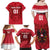 Custom Austria 2024 Football Family Matching Off Shoulder Maxi Dress and Hawaiian Shirt Das Team Go Champions - Wonder Print Shop