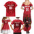 Custom Austria 2024 Football Family Matching Summer Maxi Dress and Hawaiian Shirt Das Team Go Champions - Wonder Print Shop