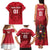 Custom Austria 2024 Football Family Matching Tank Maxi Dress and Hawaiian Shirt Das Team Go Champions - Wonder Print Shop