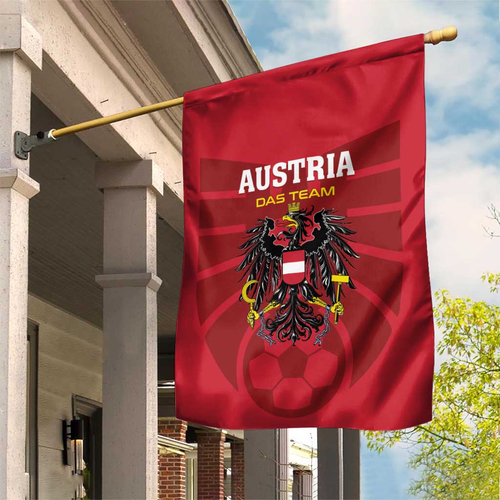 Austria 2024 Football Garden Flag Das Team Go Champions - Wonder Print Shop