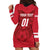 Custom Austria 2024 Football Hoodie Dress Das Team Go Champions - Wonder Print Shop