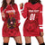 Custom Austria 2024 Football Hoodie Dress Das Team Go Champions - Wonder Print Shop