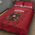 Austria 2024 Football Quilt Bed Set Das Team Go Champions - Wonder Print Shop