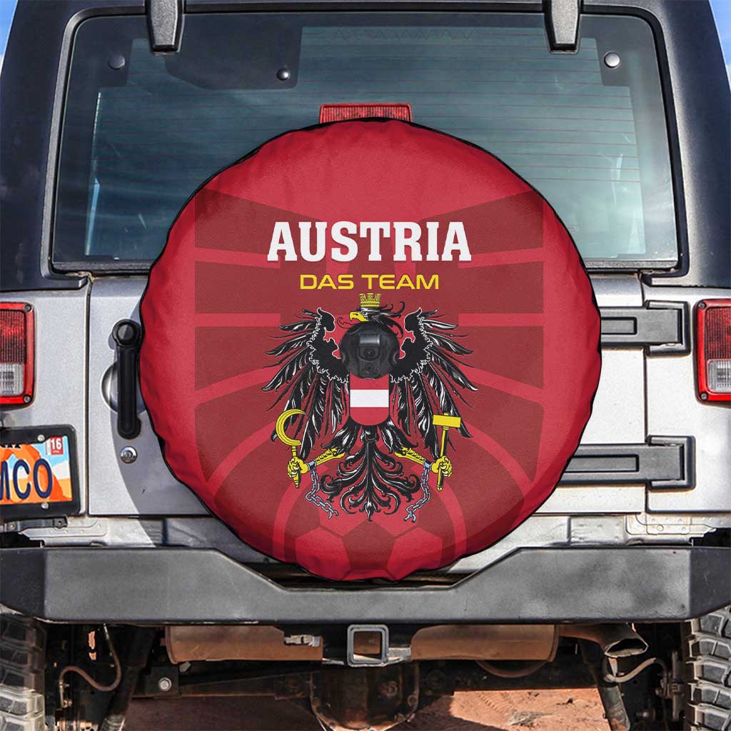 Austria 2024 Football Spare Tire Cover Das Team Go Champions - Wonder Print Shop