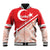 Custom Turkey 2024 Football Baseball Jacket Ay Yldzllar Biz Bitti Demeden Bitmez - Wonder Print Shop