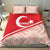 Turkey 2024 Football Bedding Set Ay Yldzllar Biz Bitti Demeden Bitmez - Wonder Print Shop