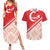 Custom Turkey 2024 Football Couples Matching Summer Maxi Dress and Hawaiian Shirt Ay Yldzllar Biz Bitti Demeden Bitmez - Wonder Print Shop