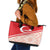 Turkey 2024 Football Leather Tote Bag Ay Yldzllar Biz Bitti Demeden Bitmez - Wonder Print Shop