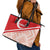 Turkey 2024 Football Leather Tote Bag Ay Yldzllar Biz Bitti Demeden Bitmez - Wonder Print Shop