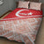 Turkey 2024 Football Quilt Bed Set Ay Yldzllar Biz Bitti Demeden Bitmez - Wonder Print Shop