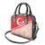 Turkey 2024 Football Shoulder Handbag Ay Yıldızlılar Biz Bitti Demeden Bitmez