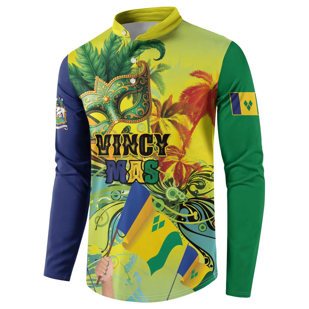 Personalized Vincy Mas Button Sweatshirt The Caribbean Hottest Carnival - Wonder Print Shop