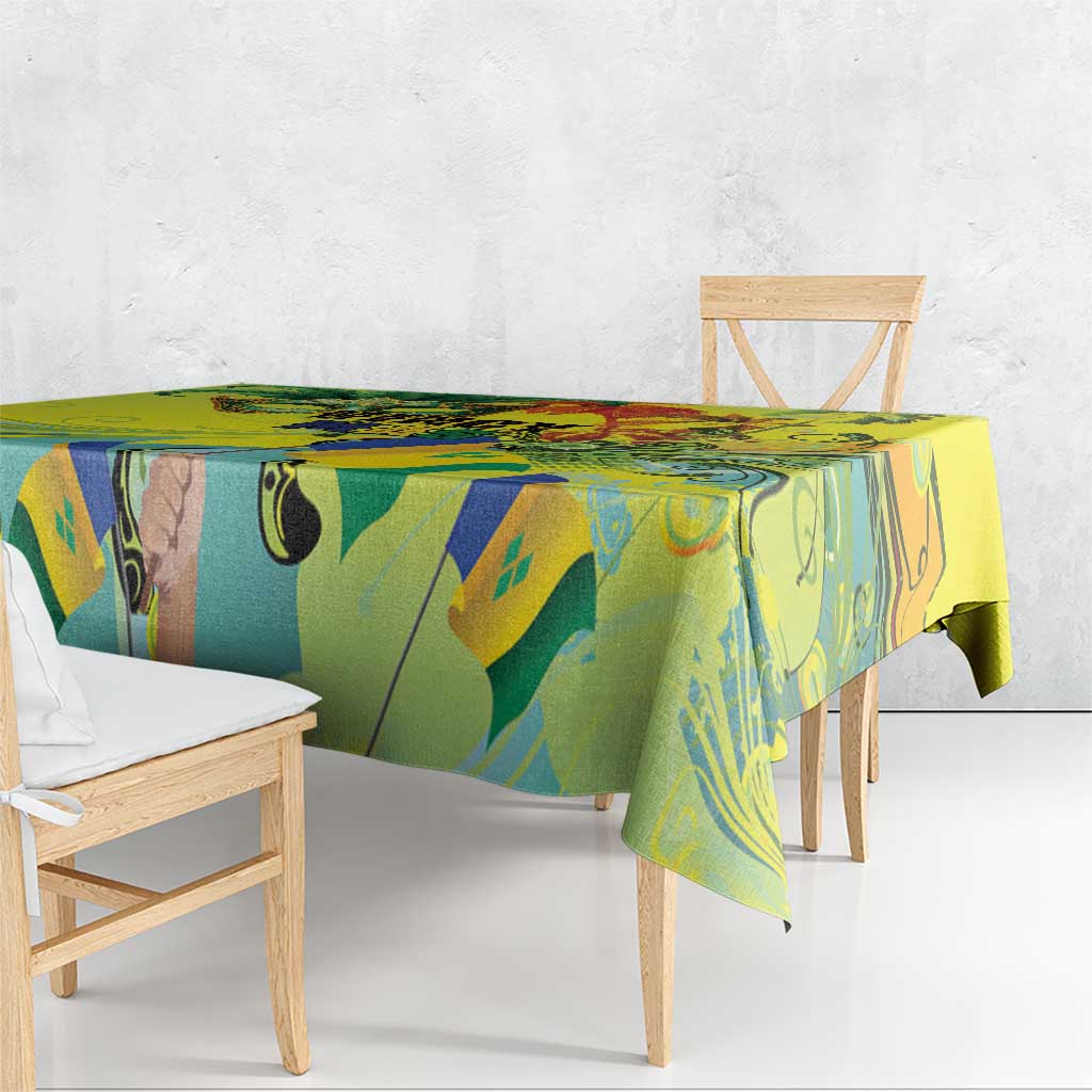 Vincy Mas Tablecloth The Caribbean Hottest Carnival - Wonder Print Shop