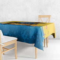 Xmas in July 2025 Tablecloth Caribbean Summer Christmas - Wonder Print Shop