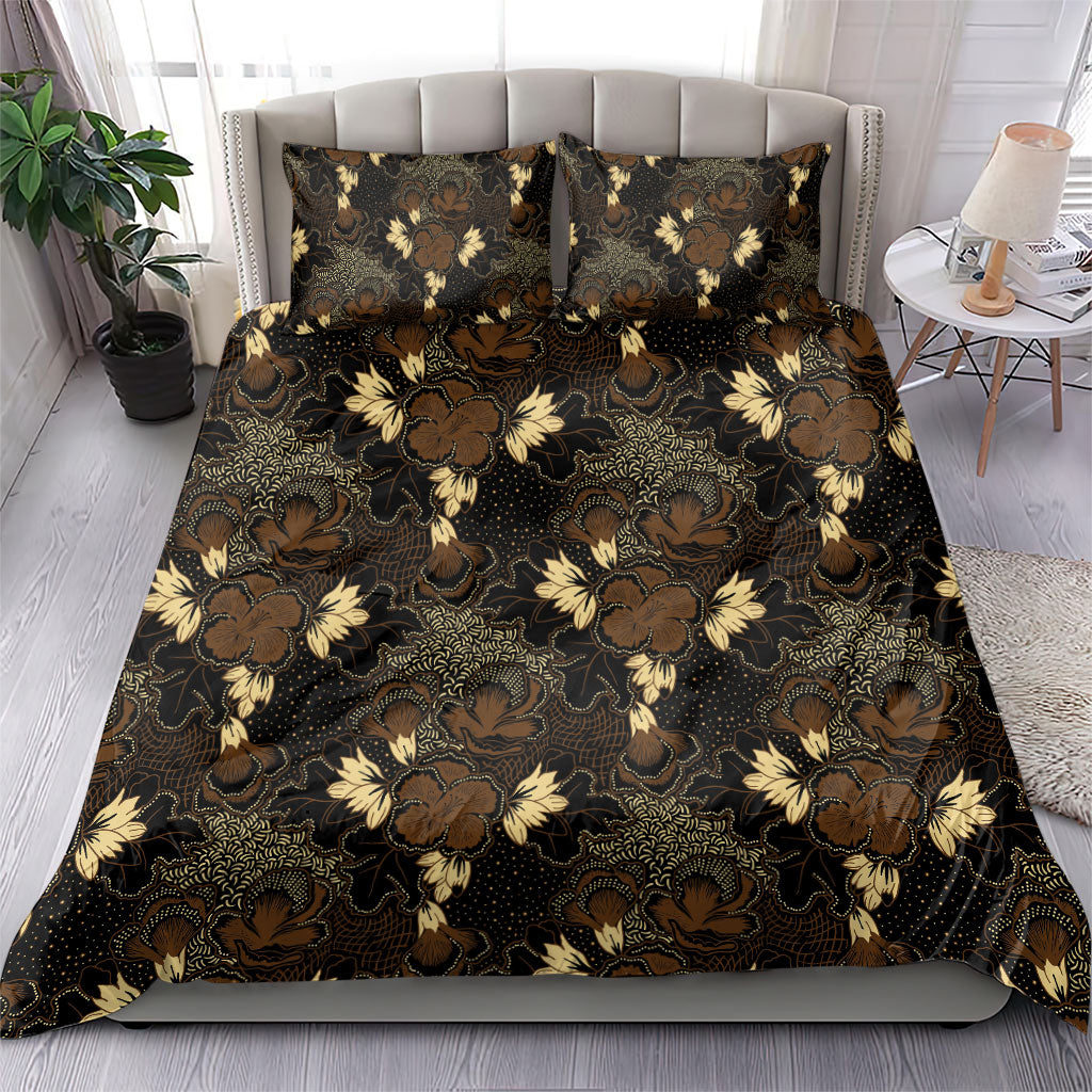 Javanese Batik Semen Bedding Set Indonesian Traditional Pattern