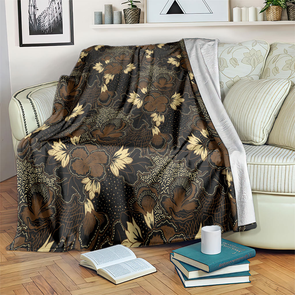 Javanese Batik Semen Blanket Indonesian Traditional Pattern