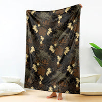 Javanese Batik Semen Blanket Indonesian Traditional Pattern
