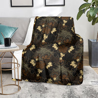 Javanese Batik Semen Blanket Indonesian Traditional Pattern